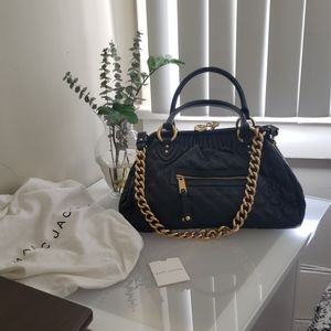 Authentic Marc Jacob's STAM Bag Quilted Leather